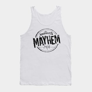 The Muppets Mayhem black Tank Top